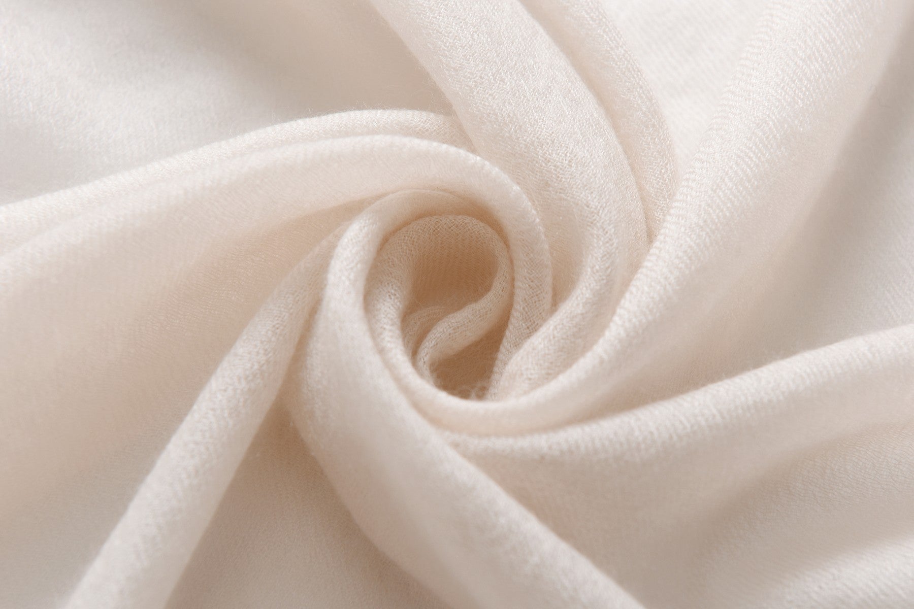 Starry Embellished Ivory Cashmere Scarf with Beige Lining