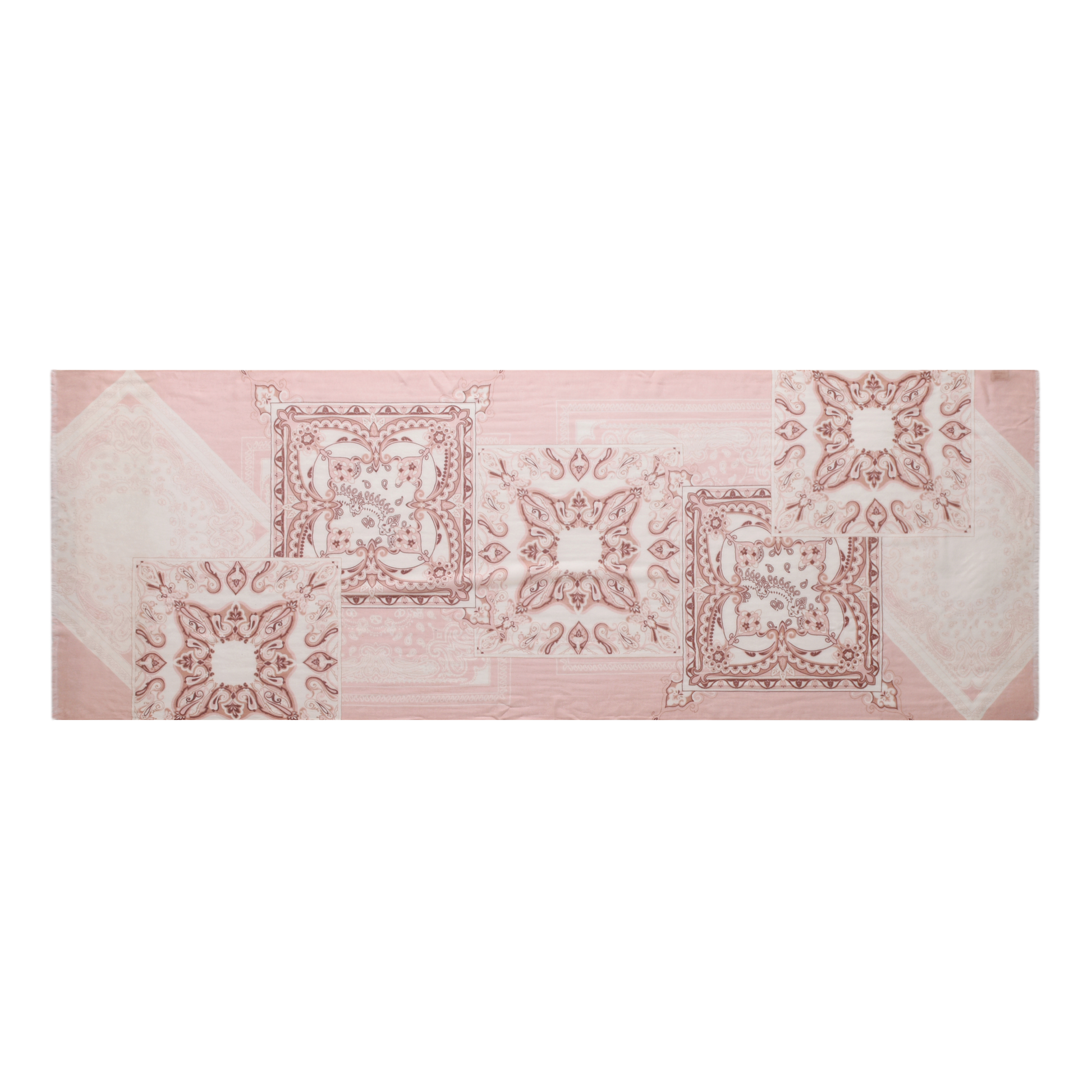 Arabesque Cashmere Scarf in Pink