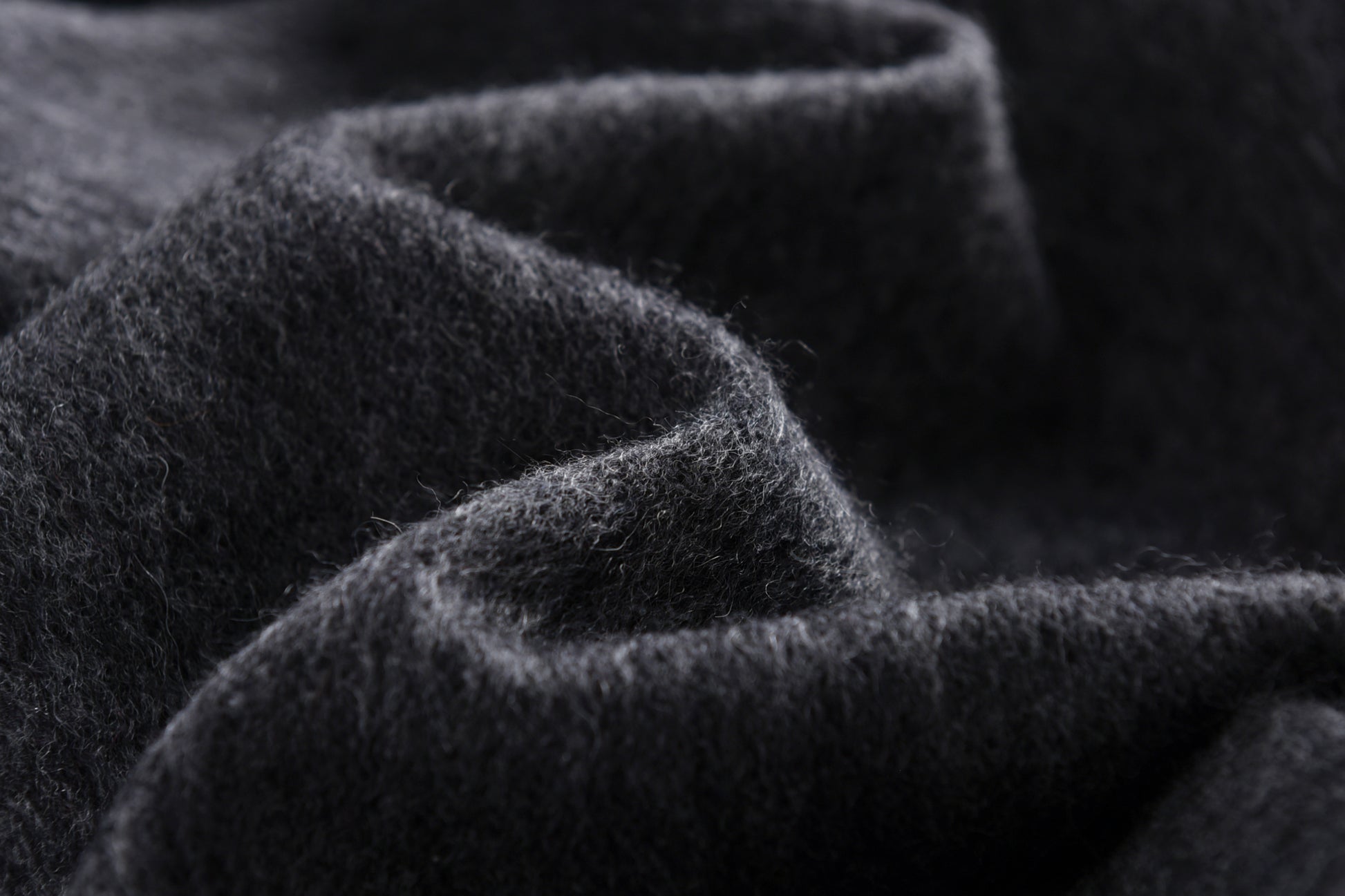 Double-Sided Cashmere Scarf in Coffee