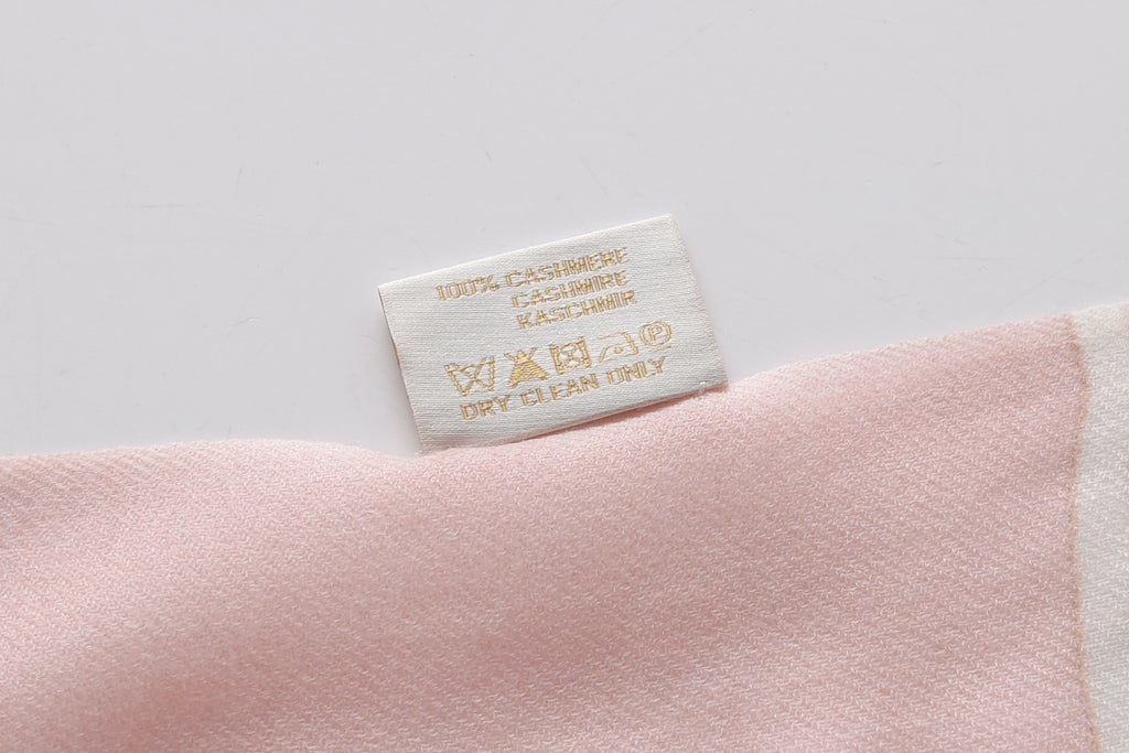 Arabesque Cashmere Scarf in Pink